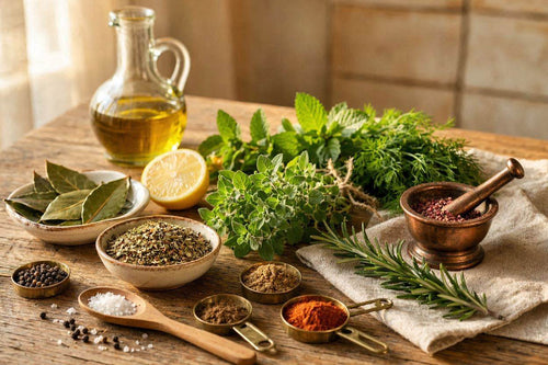 Salt Herbs and Spices