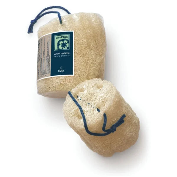 Lifoplus Raw Drawstring Loofah