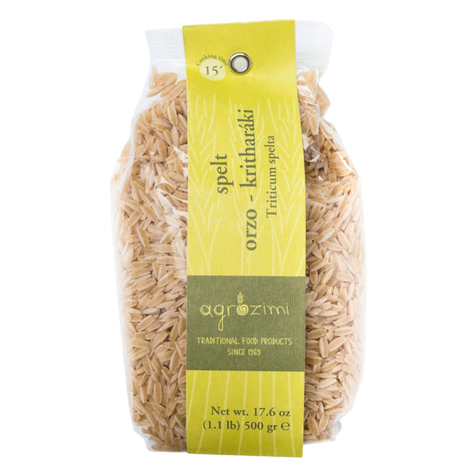 Agrozimi Spelt Orzo Kritharaki 17.6oz (500g)