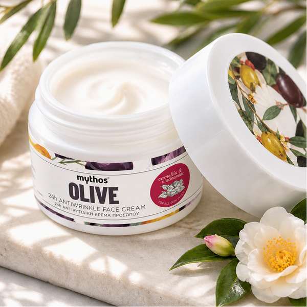 Mythos Olive Camilla & Niacinamide 24hr Anti-Wrinkle Face Cream 50ml