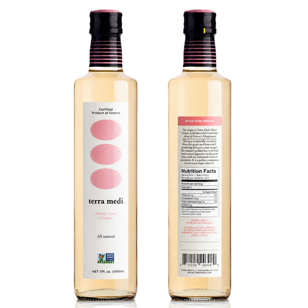 Terra Medi-Greek White Wine Vinegar
