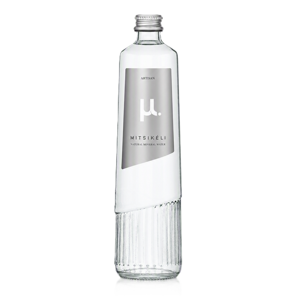 Mitsikeli-Greek Mineral Water Glass Bottle