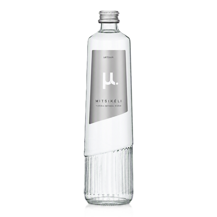 Mitsikeli-Greek Mineral Water Glass Bottle