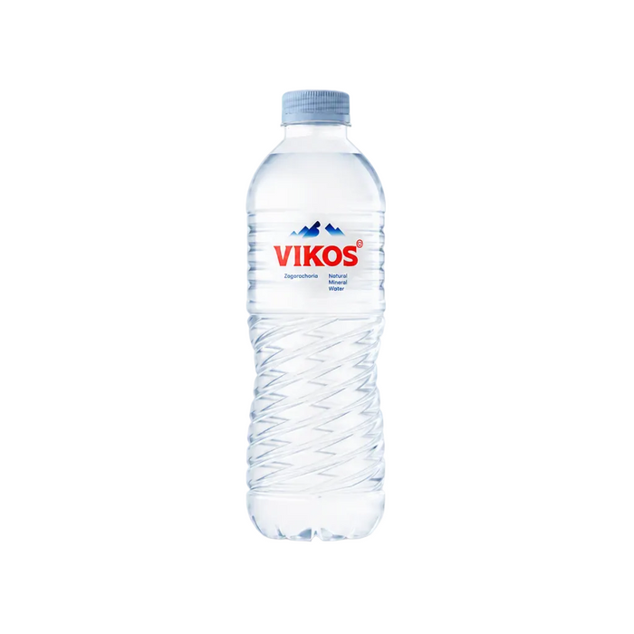 Vikos Water Small PET Bottle 24 x 16.9oz(500ml)