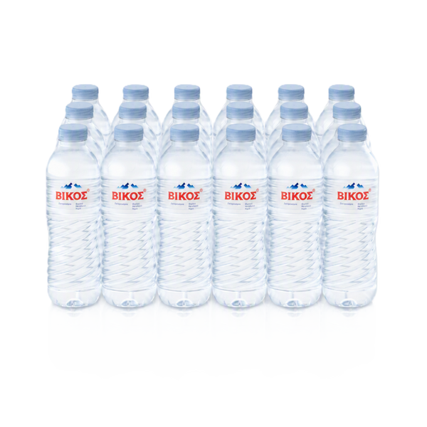 Vikos Water Small PET Bottle 24 x 16.9oz(500ml)