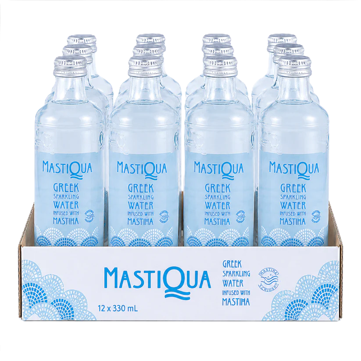 Mastiqua Sparkling Drink with Masticha Water NRB Glass 11.2oz (330ml)