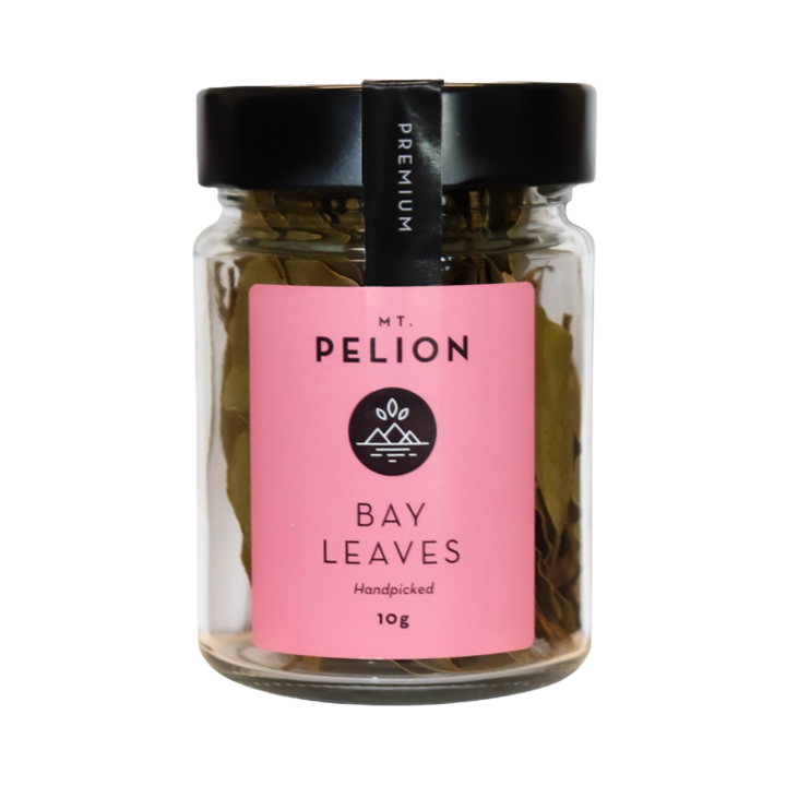 MT. PELION Greek Bay Leaves Jars 1.4oz (40gr)