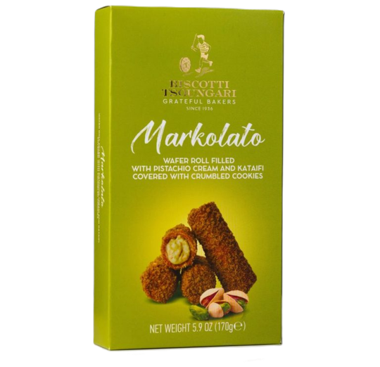 Biscotti-Markolato Filled Wafer Rolls