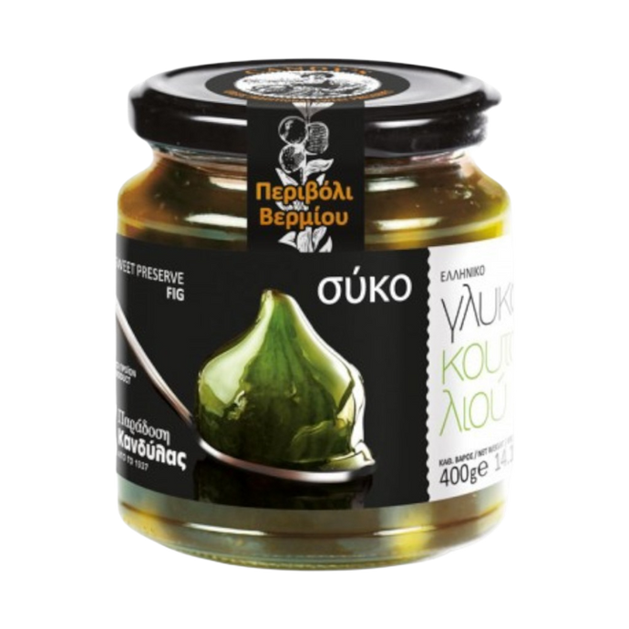 Kandylas Sweet Preserve Fig Glass Jar 14.1oz (400gr)