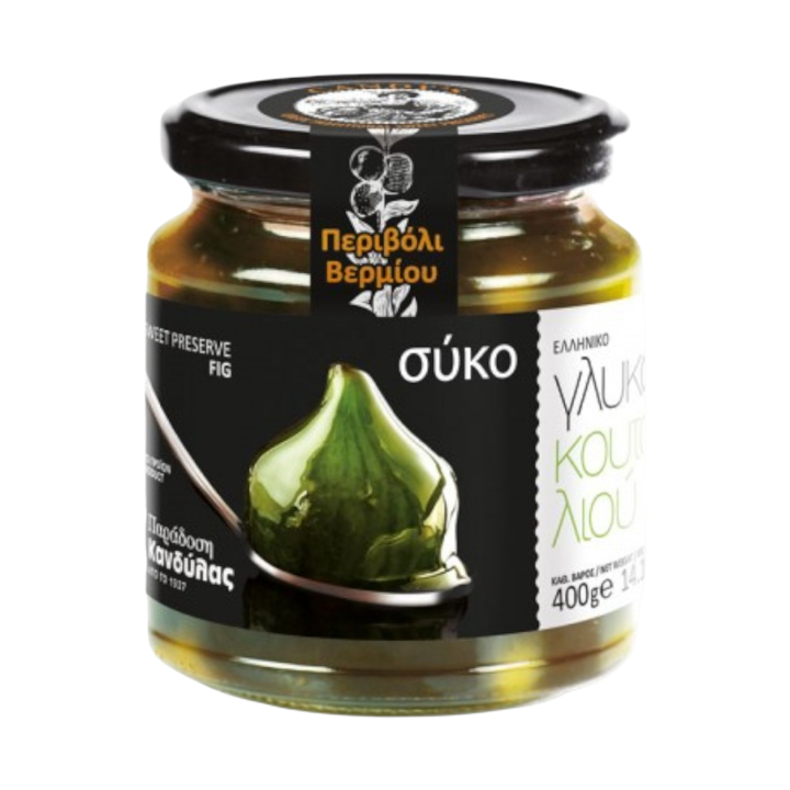 Kandylas Sweet Preserve Fig Glass Jar 14.1oz (400gr)