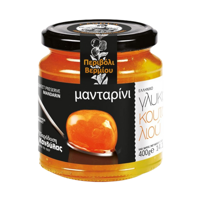 Kandylas Sweet Preserve Mandarin Glass Jar 14.1oz (400gr)