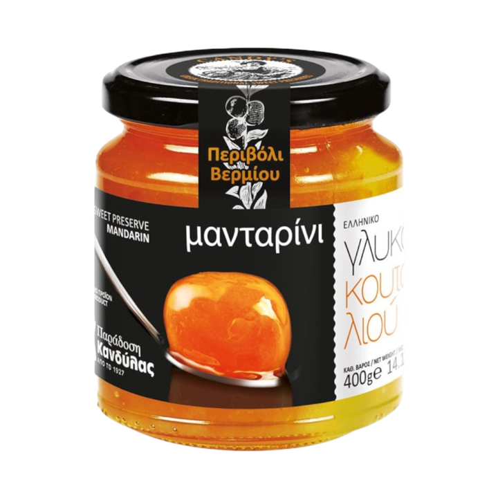 Kandylas Sweet Preserve Mandarin Glass Jar 14.1oz (400gr)