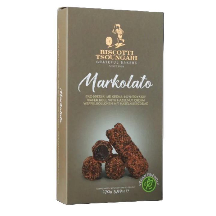 Biscotti-Markolato Filled Wafer Rolls