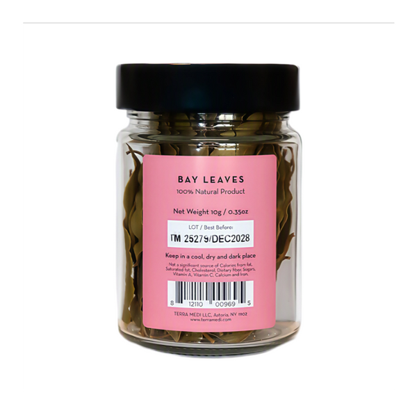 Mt Pelion-Greek Bay Leaves (Dafni) Jar 1.4oz