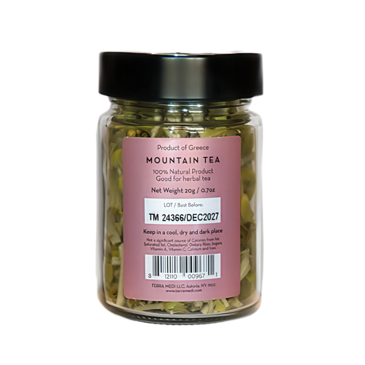 Mt Pelion-Greek Mountain Tea (Tsai tou Vounou) 20g Jar
