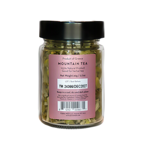 Mt Pelion-Greek Mountain Tea (Tsai tou Vounou) 20g Jar