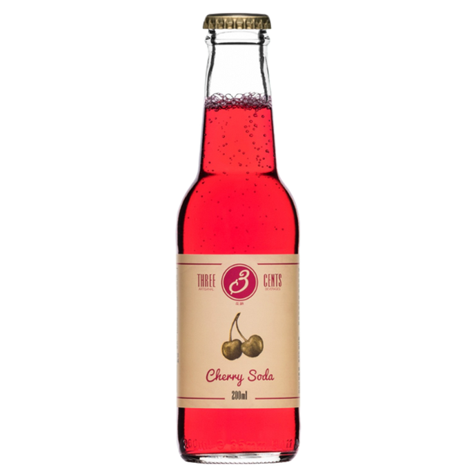 Three Cents Cherry Soda 6.76 oz (200ml)