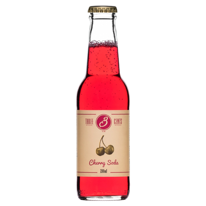 Three Cents Cherry Soda 6.76 oz (200ml)