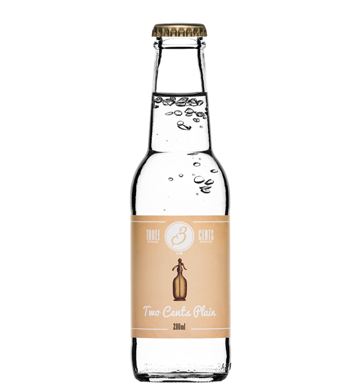 Three Cents-Plain Soda 6.76 oz (200ml)