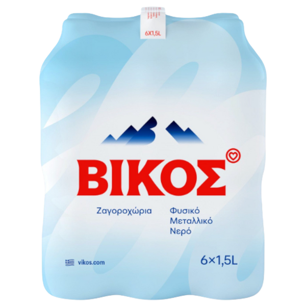Vikos-Water PET 6 x 1.5lt(1500ml)