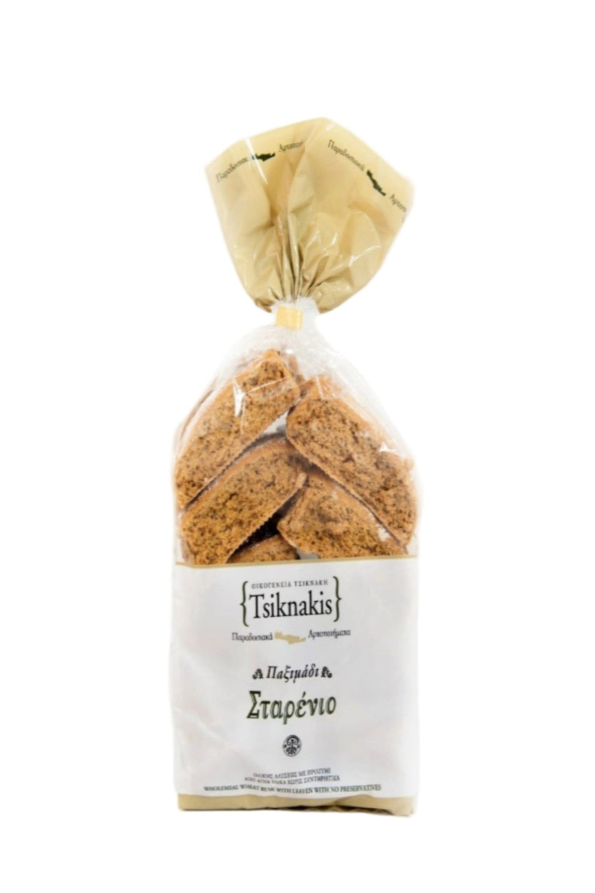 Tsiknakis-Greek Wheat Rusks (Paximadia) 1.5lb