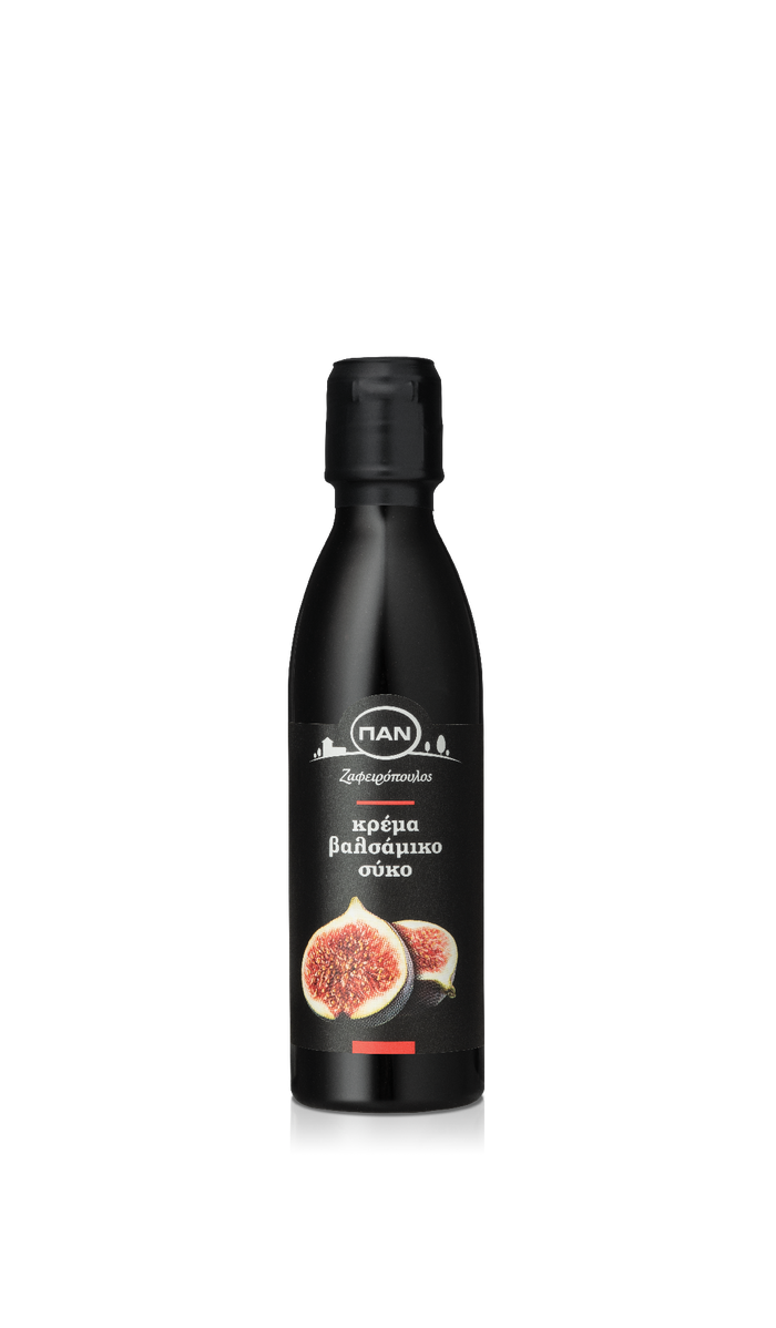 Pan-Greek Balsamic Glaze Vinegar with Fig 8.5oz (250ml)