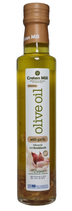 Cretan Mill Finishing Olive Oil with Garlic