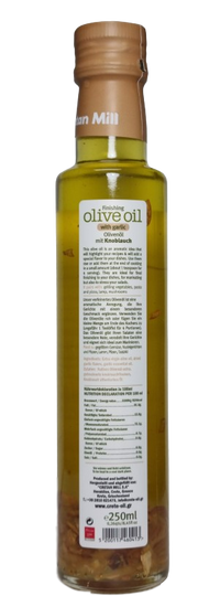 Cretan Mill-Greek Garlic Olive Oil (Finishing)