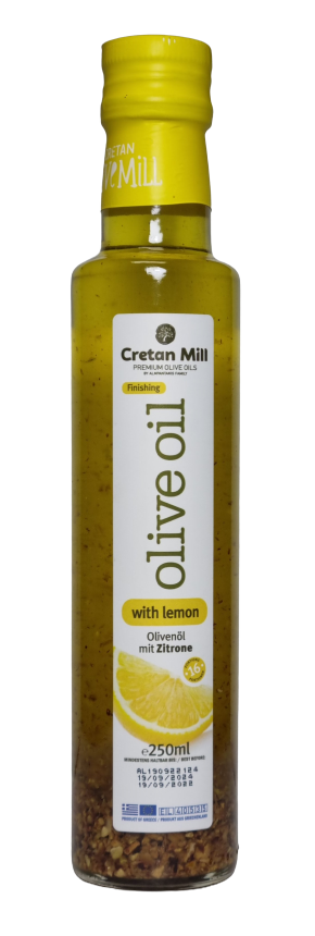 Cretan Mill Finishing Olive Oil with Lemon