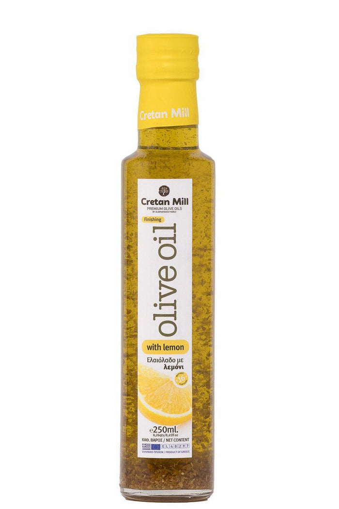Cretan Mill-Greek Lemon Olive Oil (Finishing)