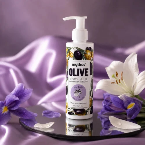 Mythos Olive Iris & Lilies Moisturizing Body Milk 200ml