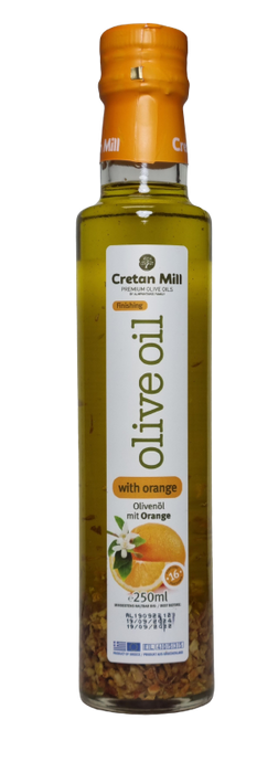 Cretan Mill Finishing Olive Oil with Orange