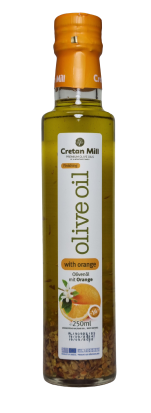 Cretan Mill Finishing Olive Oil with Orange