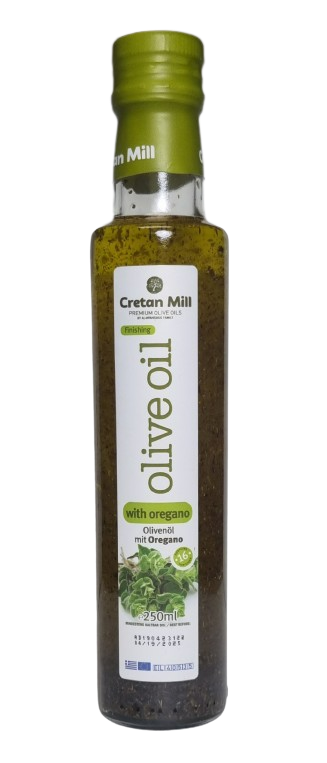 Cretan Mill Finishing Olive Oil with Oregano