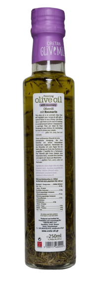 Cretan Mill-Greek Rosemary Olive Oil (Finishing)