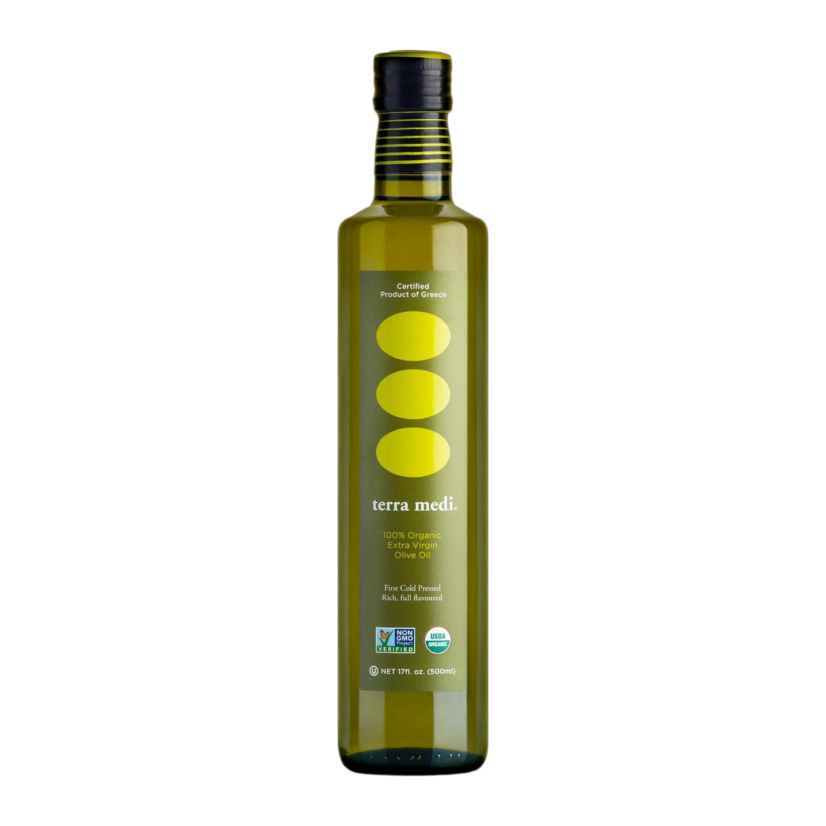 Terra Medi-Greek Organic Extra Virgin Olive Oil  17.0oz