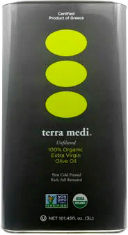 Terra Medi Organic Olive Oil 3LT